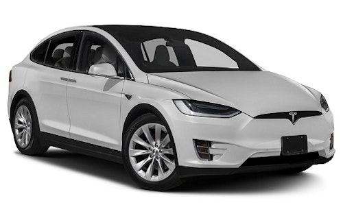 Auto raamfolie voor de Tesla Model X