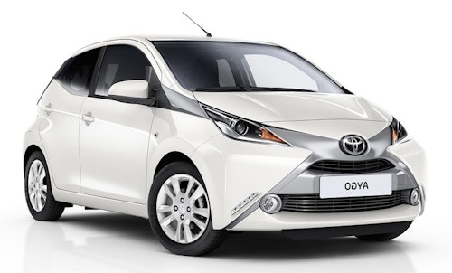 Auto raamfolie voor de Toyota Aygo 5-deurs