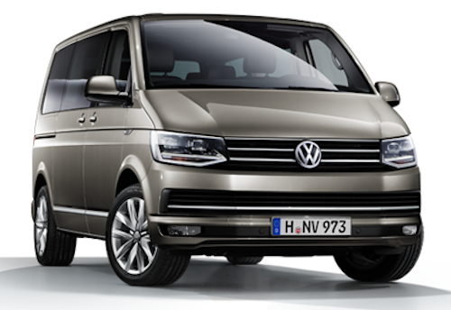 Auto raamfolie voor de Volkswagen T6 California