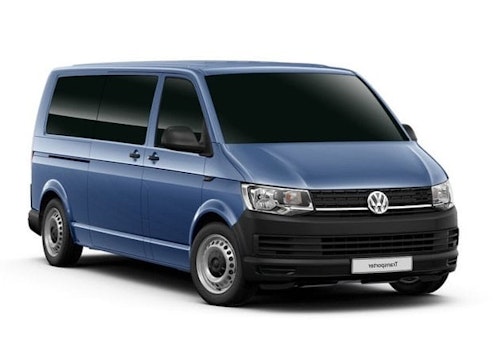 Auto raamfolie voor de Volkswagen T6 Transporter L2