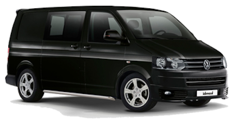 Auto raamfolie voor de Volkswagen T5 Combi