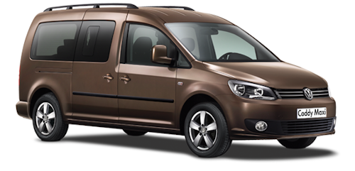 Auto raamfolie voor de Volkswagen Caddy Maxi Life