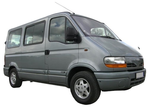 Raamen blinderen Renault Master