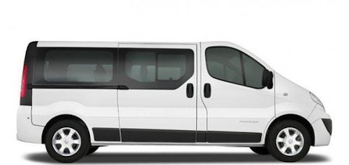 Auto raamfolie voor de Opel Vivaro