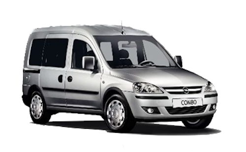 Raamen blinderen Opel Combo L1