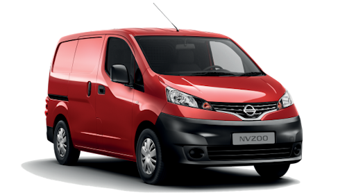 Auto raamfolie voor de Nissan NV200 Van