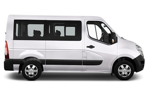 Auto raamfolie voor de Nissan NV400