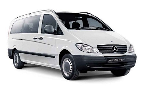 Auto raamfolie voor de Mercedes Viano