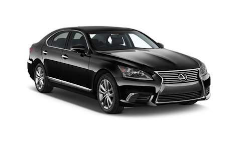 Auto raamfolie voor de Lexus LS