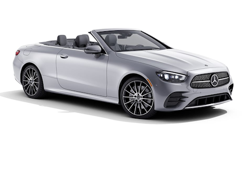 Auto raamfolie voor de Mercedes E-Klasse cabriolet.