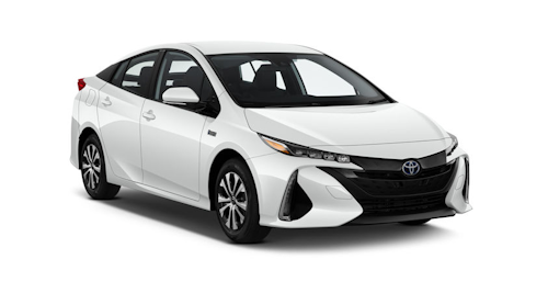 Auto raamfolie voor de Toyota Prius Prime.