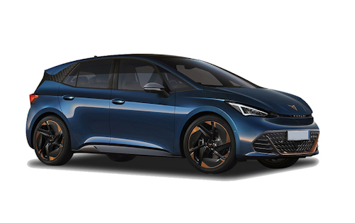 Auto raamfolie voor de Cupra Born.