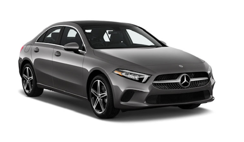 Auto raamfolie voor de Mercedes A-klasse sedan