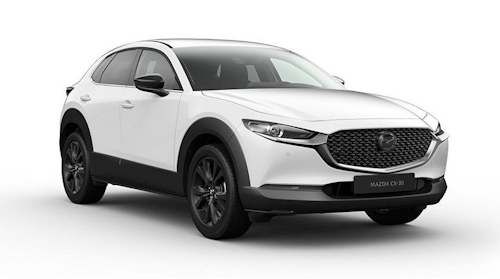 Auto raamfolie voor de Mazda CX-30