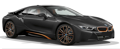 Auto raamfolie voor de BMW i8