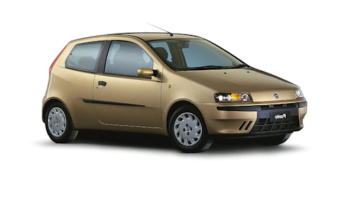 Auto raamfolie voor de Fiat Punto 3-deurs