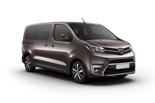 Auto raamfolie voor de Toyota Proace L1.