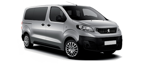 Auto raamfolie voor de Peugeot Expert.