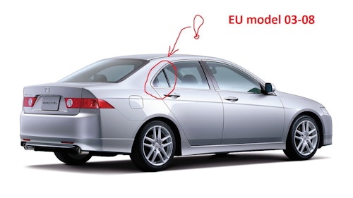 Raamen blinderen Honda Accord sedan (EU)