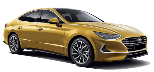 Auto raamfolie voor de Hyundai Sonata