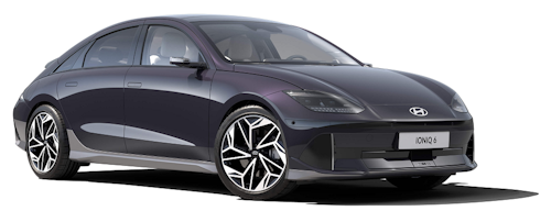 Auto raamfolie voor de Hyundai IONIQ 6.