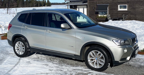 Raamen blinderen BMW X3