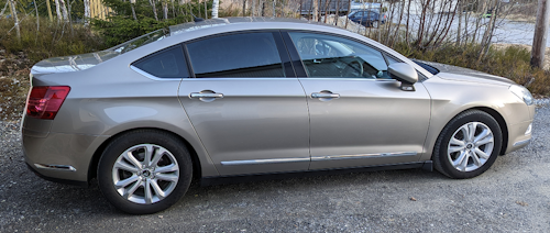 Raamen blinderen Citroën C5 sedan