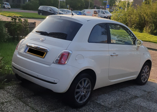 Raamen blinderen Fiat 500