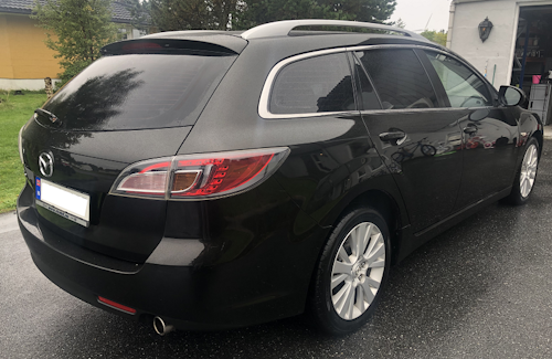 Raamen blinderen Mazda 6 combi