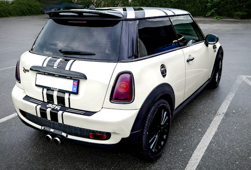 Raamen blinderen Mini Cooper 3-d