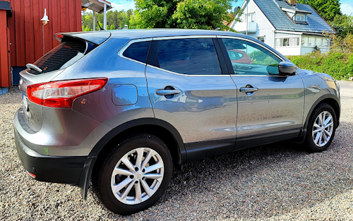 Raamen blinderen Nissan Qashqai