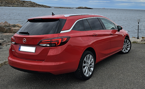 Raamen blinderen Opel Astra Tourer