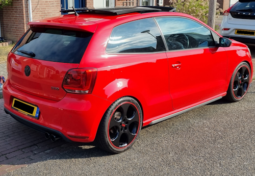 Raamen blinderen Volkswagen Polo 3-d