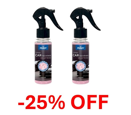 Autoparfum KELAAT ROSE 2-pack