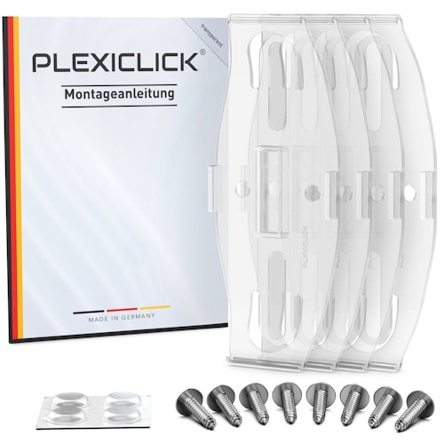 Onzichtbare bordhouder PLEXICLICK®
