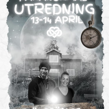 4-5 Maj 2024: Följ med Andreas och Jenny på paranormal utredning -  Kölsjön 35 i Hassela