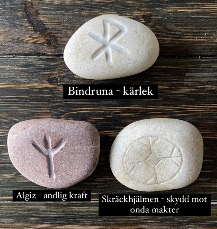 Beställ en personlig runa  - ristad av Andreas