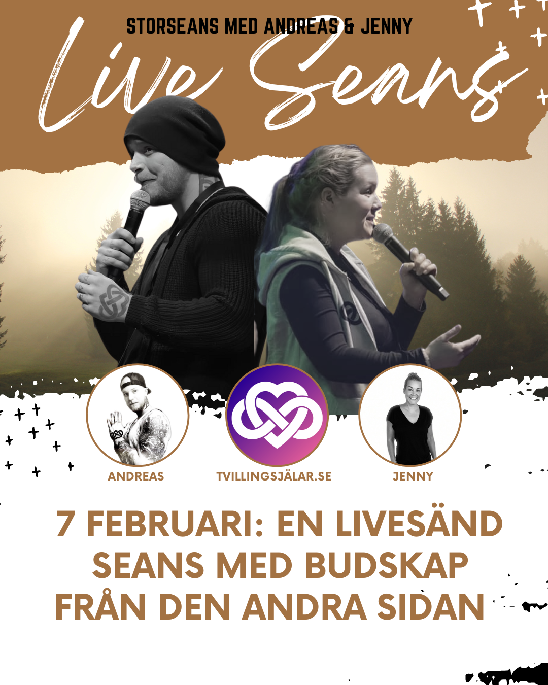 (SLUTSÅLD) LIVESÄND STORSEANS 7 FEBRUARI 2023