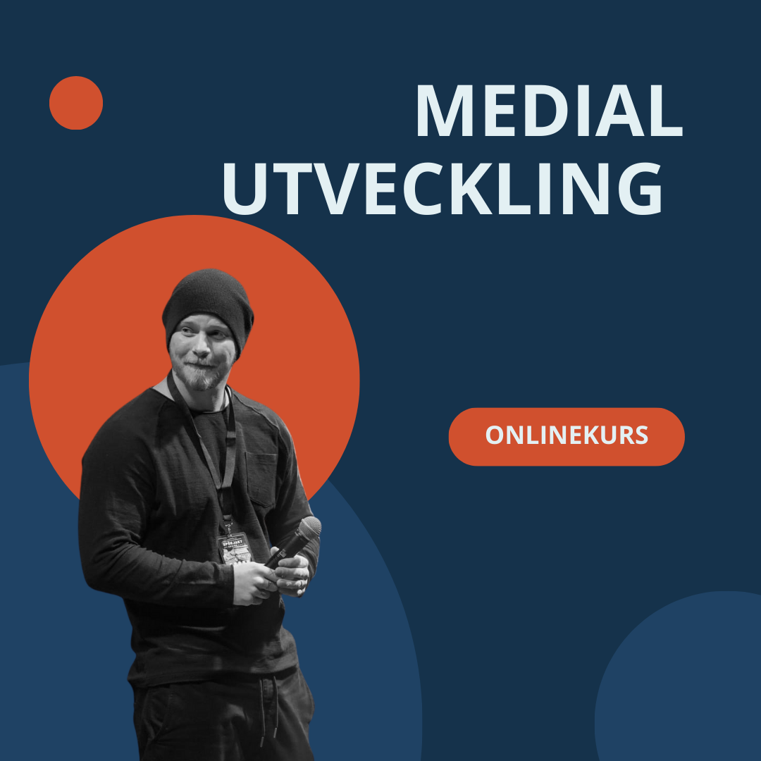 Medial grundkurs (Onlinekurs) med Andreas