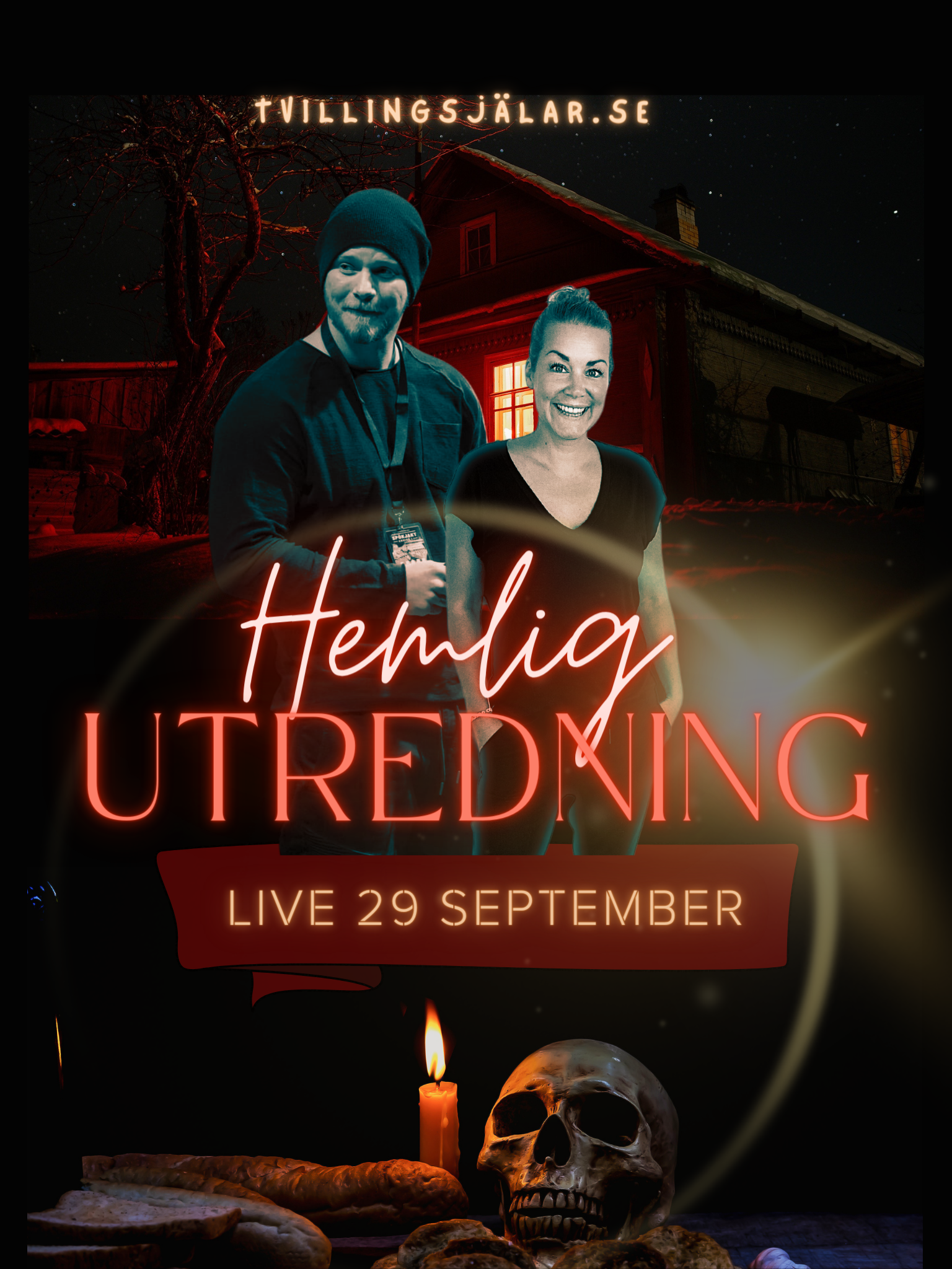 29 SEPTEMBER: LIVESÄND PARANORMAL UTREDNING