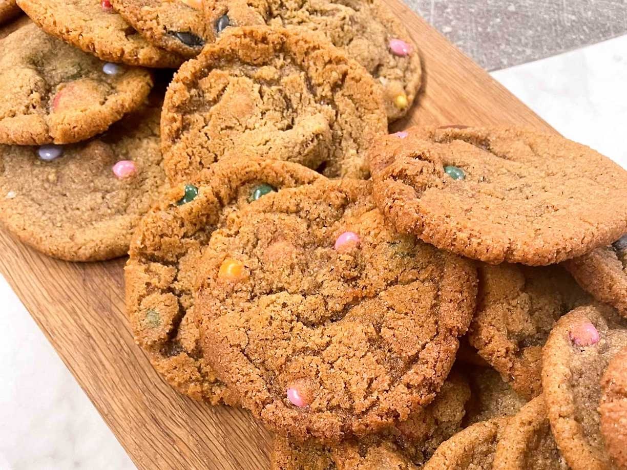 Cafécookie (m smarties eller choklad)
