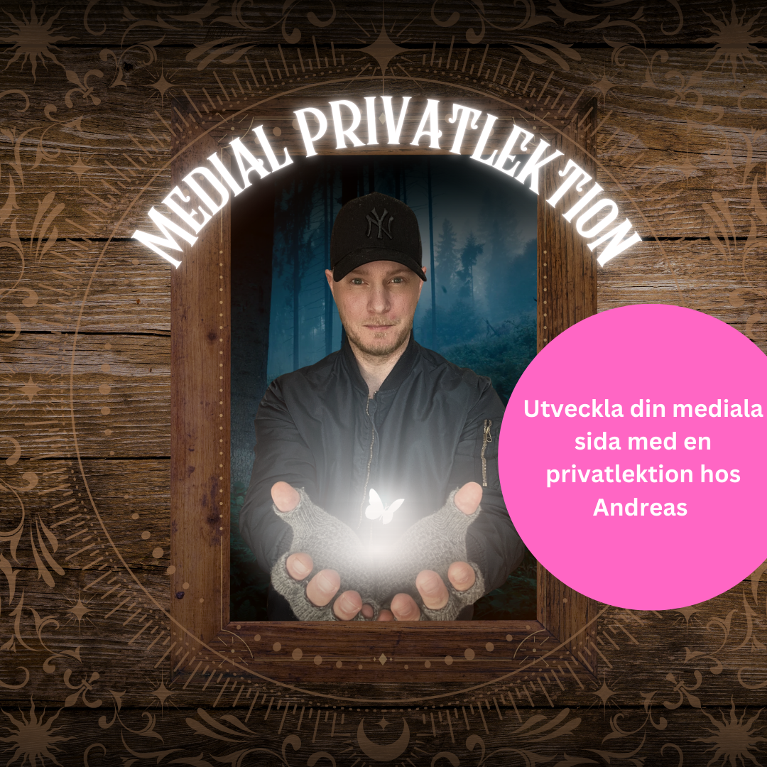 MEDIAL PRIVATLEKTION - UTFORSKA DIN MEDIALA SIDA MED ANDREAS HAMRÈN ÖSTERLUND