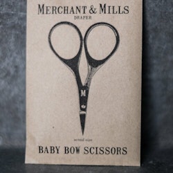 Merchant & Mills Baby Bow Scissors - liten svart sax