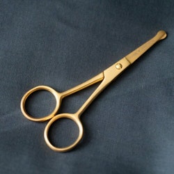 Merchant & Mills Short Blade Safety Gold Scissors - liten guldfärgad sax