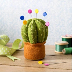 Corinne Lapierre - Cactus Pincushion - kit för en nåldyna i filtsömnad