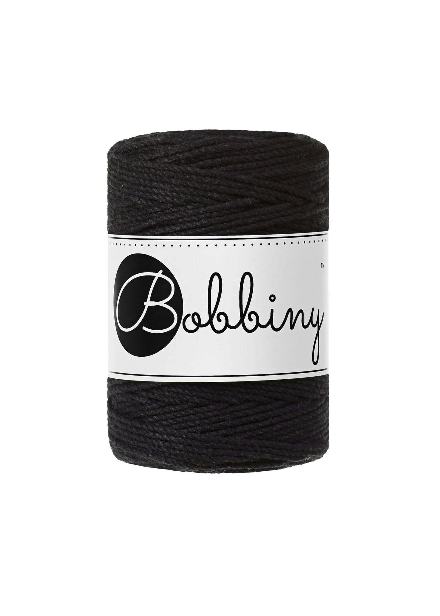 Bobbiny 3ply Macrame Rope Baby 1,5 mm - trippeltvinnat makramégarn