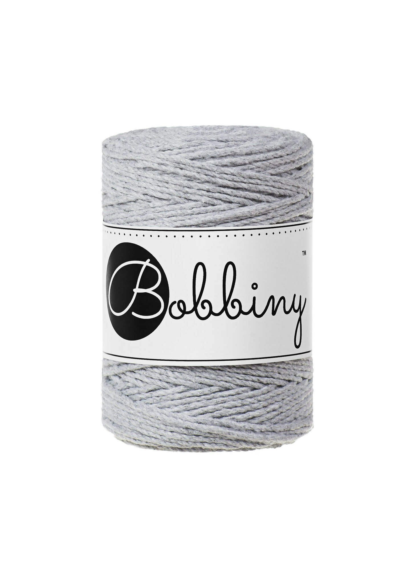 Bobbiny 3ply Macrame Rope Baby 1,5 mm - trippeltvinnat makramégarn