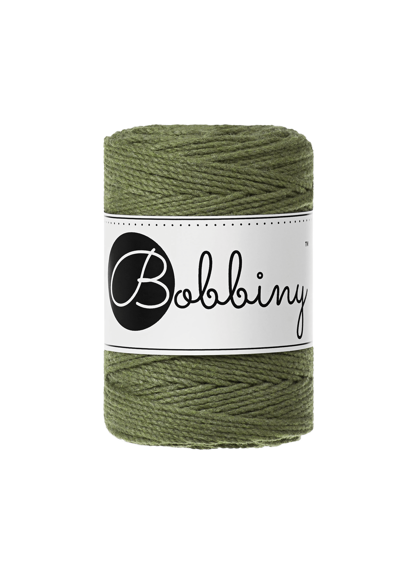 Bobbiny 3ply Macrame Rope Baby 1,5 mm - trippeltvinnat makramégarn