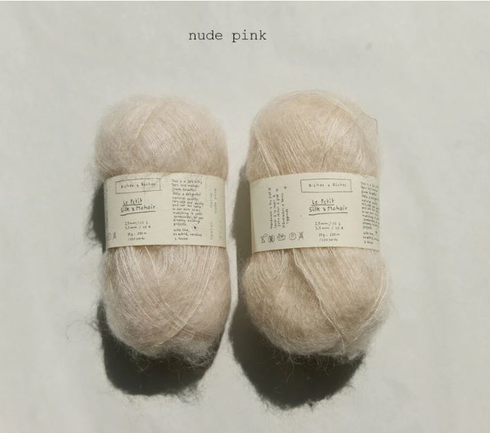 Biches & bûches Le Petit Silk & Mohair - lyxigt silk- och mohairgarn
