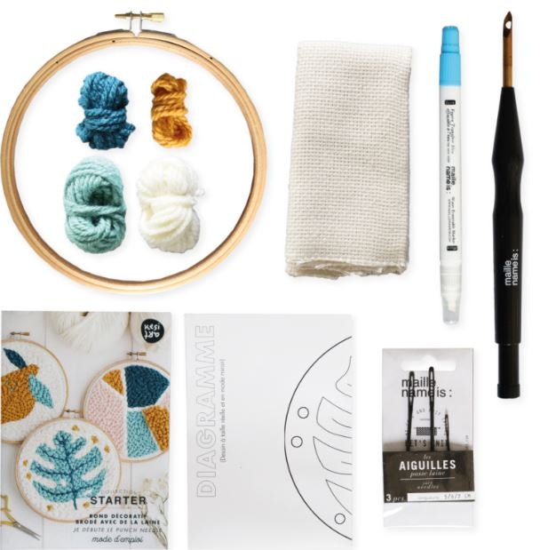 Kesi'Art - Punch Needle Kit - Monstera